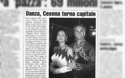 La Storia: 2004, quarta edizione della gara “Cesena Open” presso il Carisport di Cesena